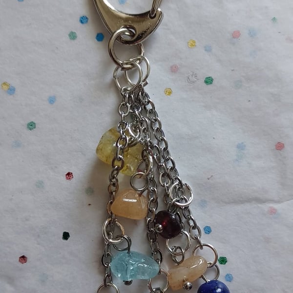 Handmade Crystal Bag Charm