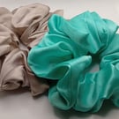Satin scrunchies 