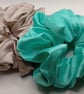 Satin scrunchies 