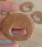 Summer wooden inspired glasses holding brooch pin. - Image 10