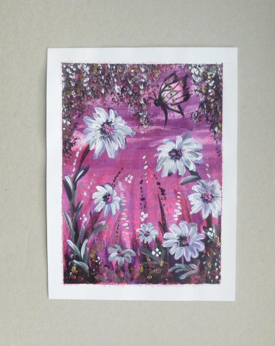 SALE original art fantasy painting ( ref F 737 B3 )