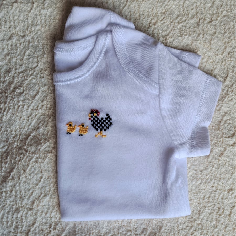 Envelope neck baby vests on sale
