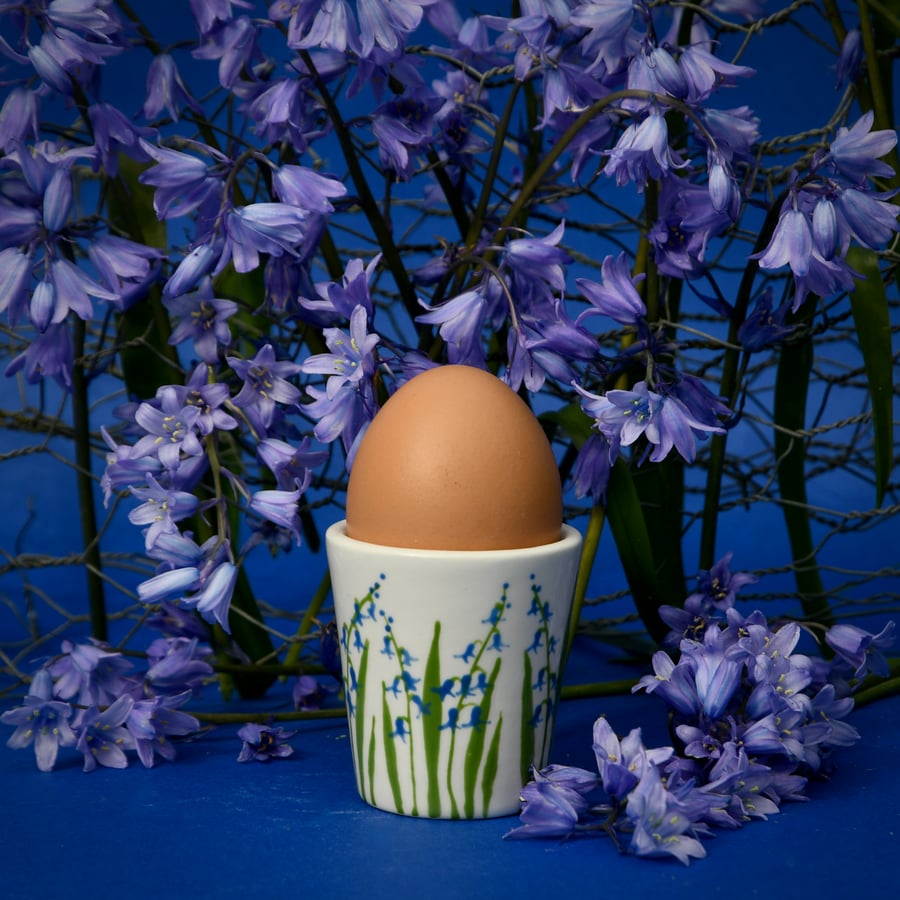 Blubell Egg Cup - Hand Painted