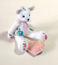 Small bear with a big heart, 5 inch gift boxed collectable hand sewn teddy bear - Image 7