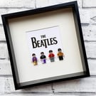 The Beatles Lego Frame