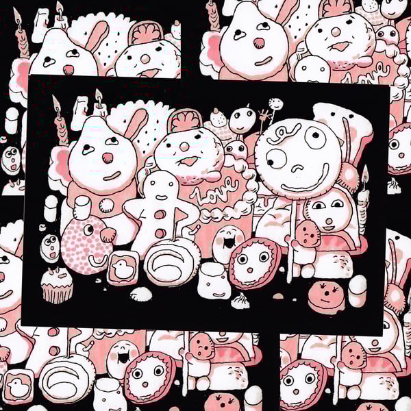Sweets print by bongougobango