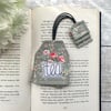 Tea bag bookmark, book and tea lover gift