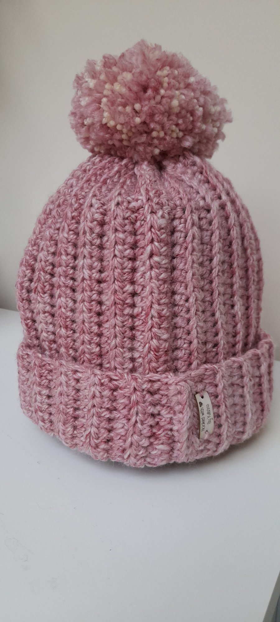 Chunky Crocheted Bobble Hat