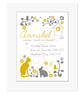 Personalised Folk Style Meaning of Name Print, christening gift for new baby - Image 5