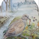 Charmstone - A collared Dove at Dawn