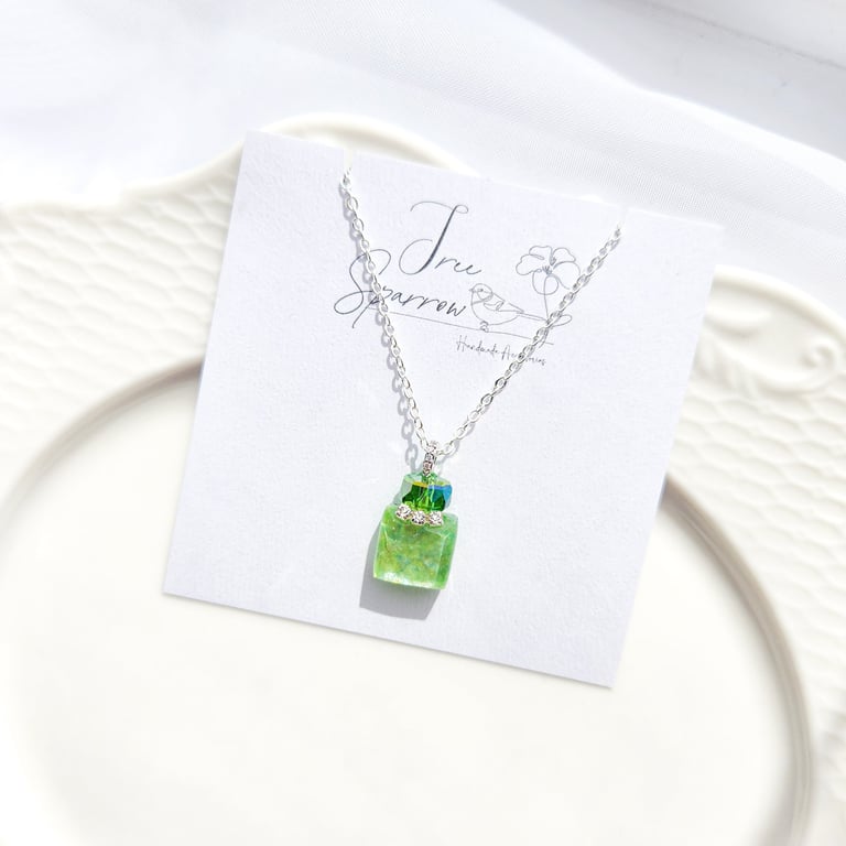 Perfume Bottle Necklace