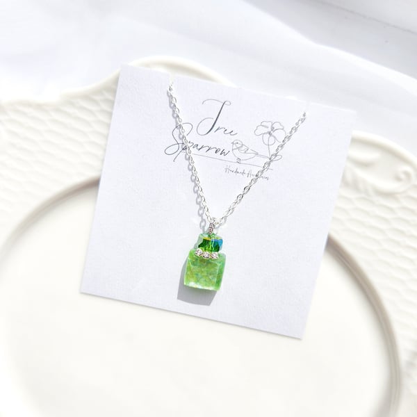 Perfume Bottle Necklace