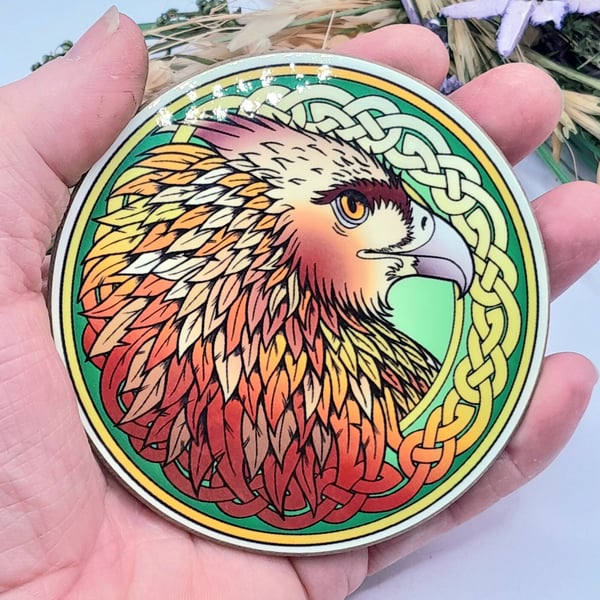 Eagle Celtic Knot Coaster