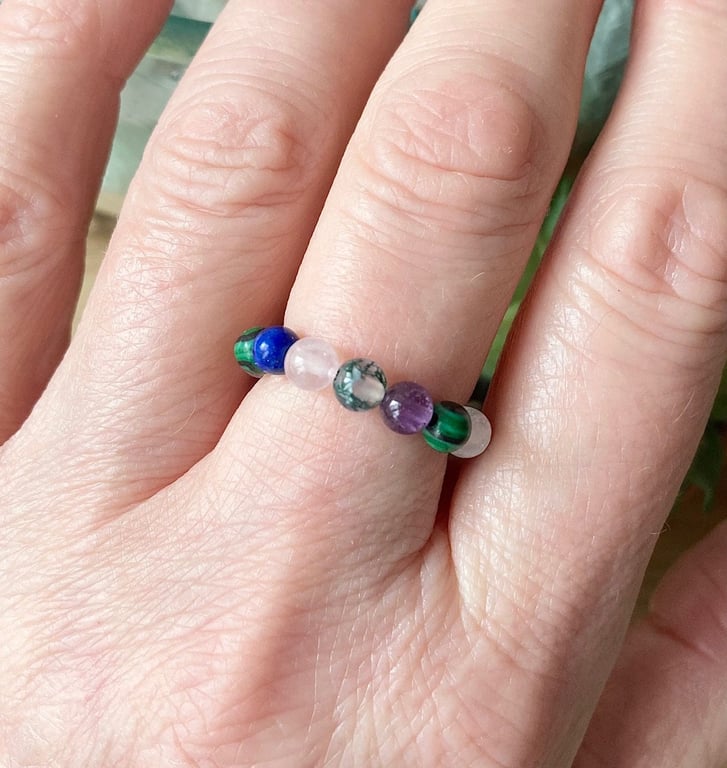 Gemstone Ring for Childbirth 