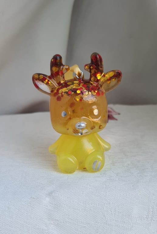 Clementine The Christmas Reindeer - Cute Hanging Decoration