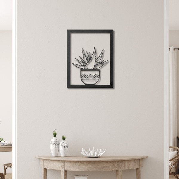 Cactus- Metal Wall Art