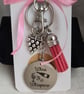 Gorgeous Wine Whisperer Key Ring - Key Chain Bag Charm. - Image 7