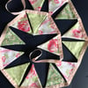 Special order for DF, pink and green dresser bunting extension (1.5m in total)