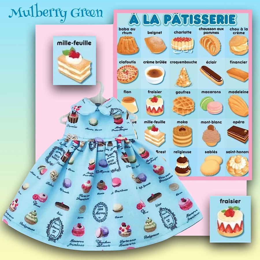 Reserved for Shani - French Patisserie Dress