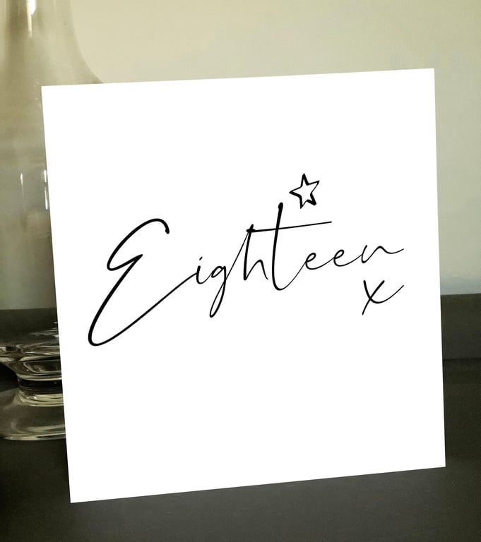 AGE cards - 18-21-30-40-50-60-70-80-90