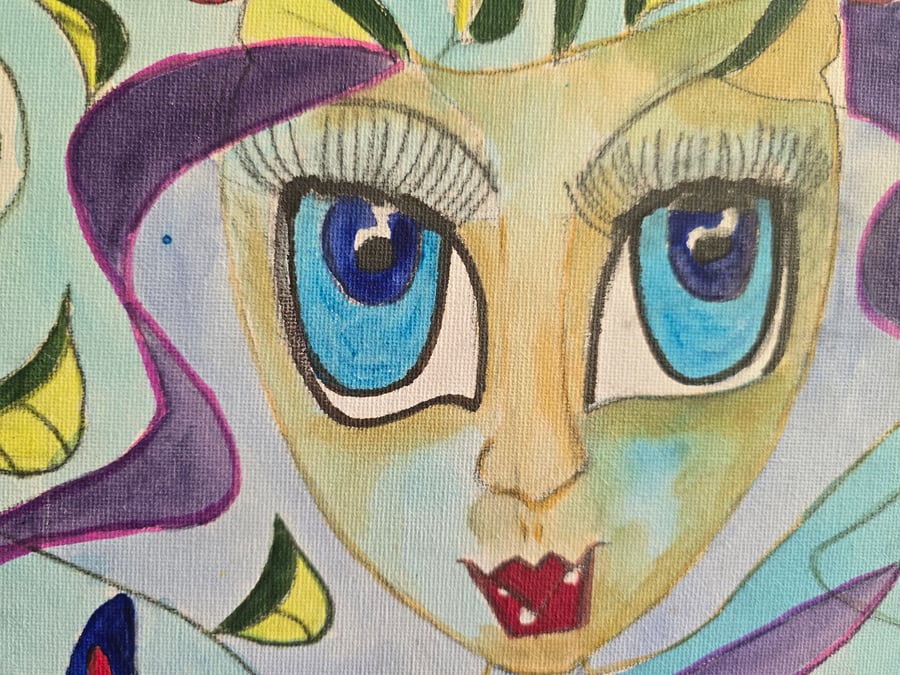 Fairy Acrylic Painting