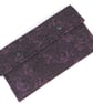 Purple Roses Fabric Purse - Image 1