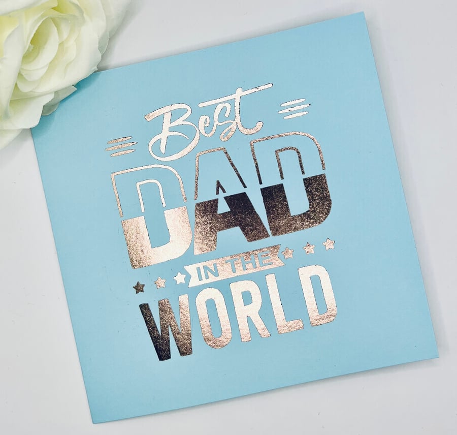Personalised Fathers Day Card Gaming Dad card