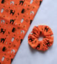Cat Scrunchies, Halloween Scrunchies, Kitty Scrunchies, Witchy Spooky Scrunchies - Image 3