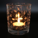 Small Leaves Tealight Holder