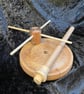 necklace display stand in wood - Image 4