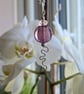 925 Silver & Pink Glass Beaded Necklace Pendant Gift Jewellery Jewelry Jewelery - Image 5