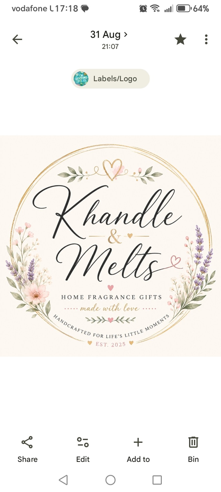 Khandle and Melts