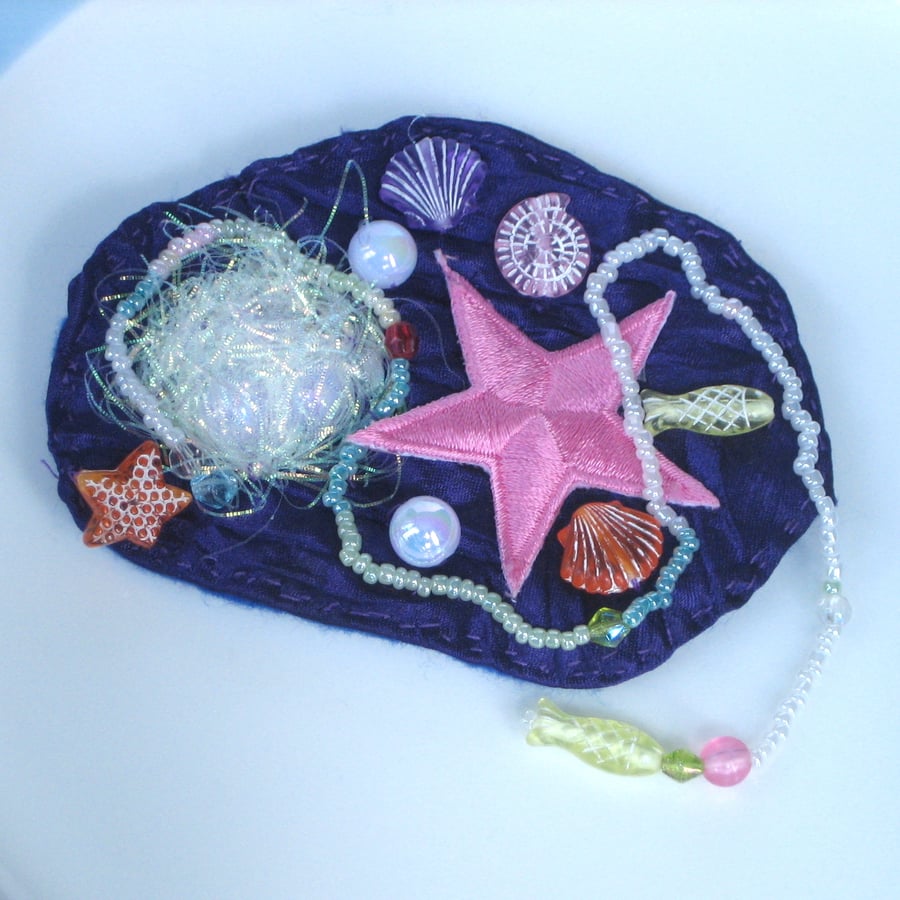 Starfish Brooch Corsage