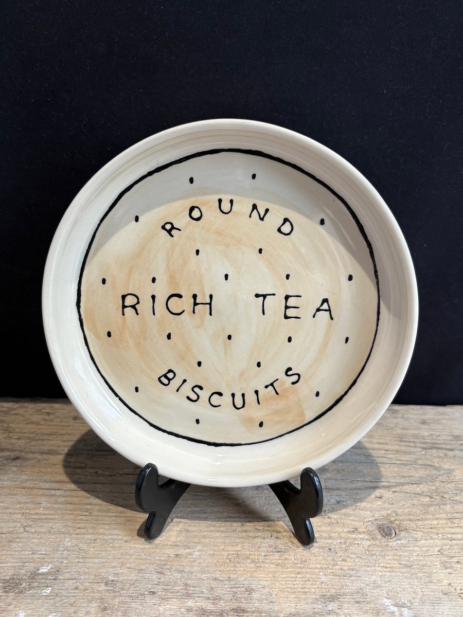 Rich Tea Biscuit Plate
