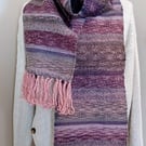Hand woven scarf
