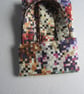 Fun geometric tote bag.  Shopping bag. Book bag - Image 5