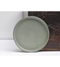 Small Concrete Tray: Round Ash Green Modern Minimalist Catchall Dish