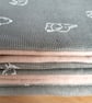 Beautiful handcrafted baby blanket featuring baby elephants - Image 3