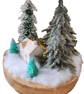 Christmas Wintery Scene Table Centerpiece - Image 5