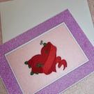 Red Rose - Heart - Valentine's Day Card