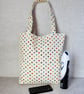 REDUCED: Spotty Tote Bag, shopping bag - Image 7