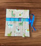 Straight knitting needle case with colourful llamas, single point needle case - Image 4