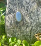Handmade Sterling Silver 925 Angelite Pendant Necklace & Chain - Image 2