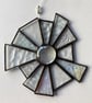Stained Glass Sunburst Suncatcher Decoration 
