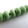 green spacer beads