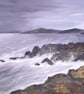 Somerset Coastline, Rocky shoreline of the Bristol Channel