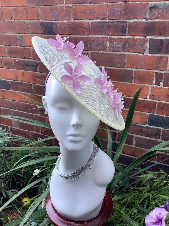 Beautiful Handmade hat, Hat for the Races, Hats for Ascot, Special Occasion Hats