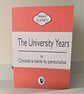 The University Years Personalised Card - Uni Friend, leaving for uni, graduation - Image 2