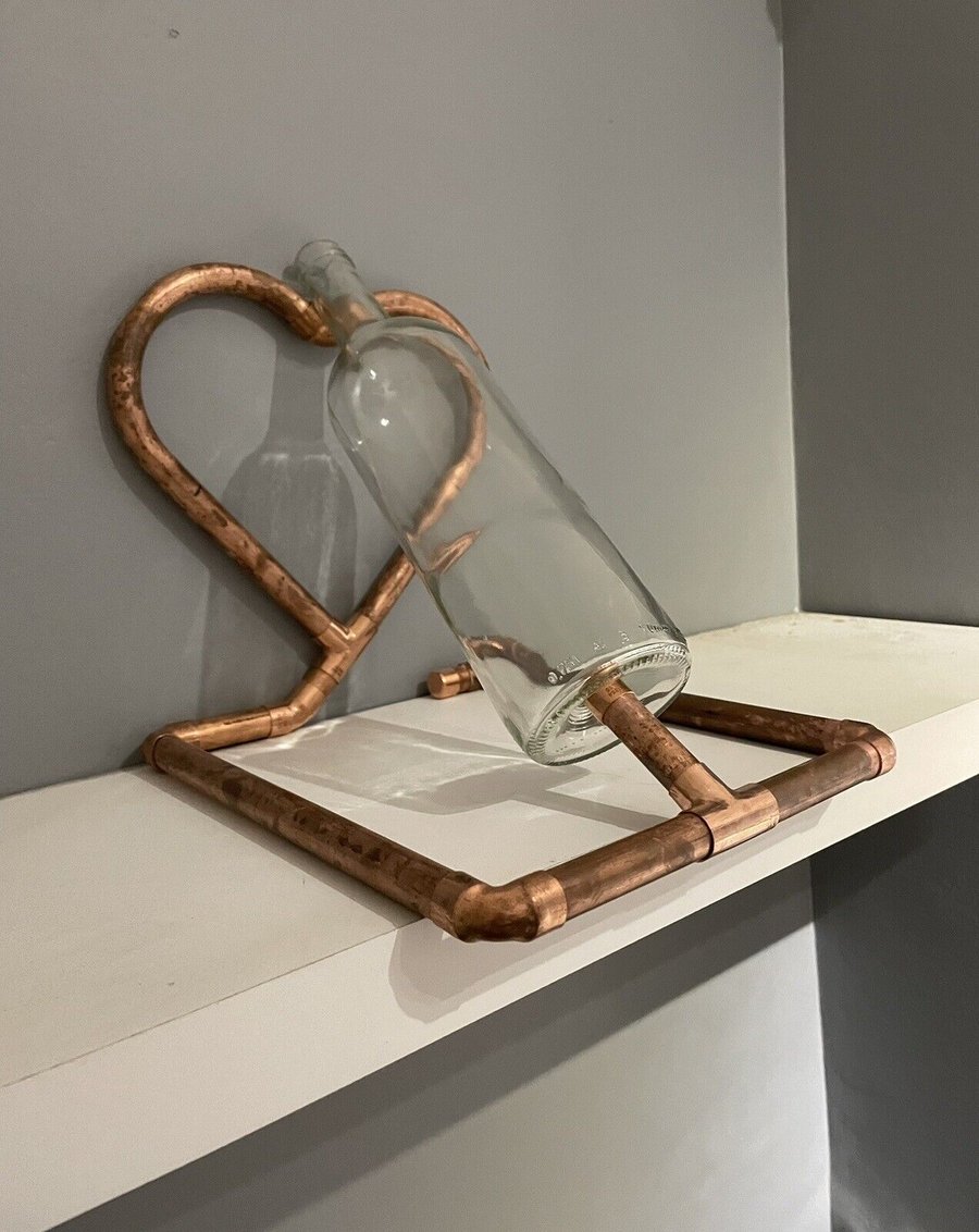 Copper Wine Rack