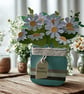Handmade 3D Mason Jar of Daisies Card
